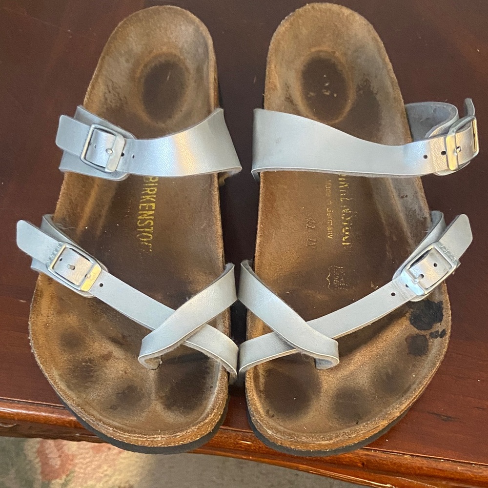 Birkenstock Kids Light Blue Sandals